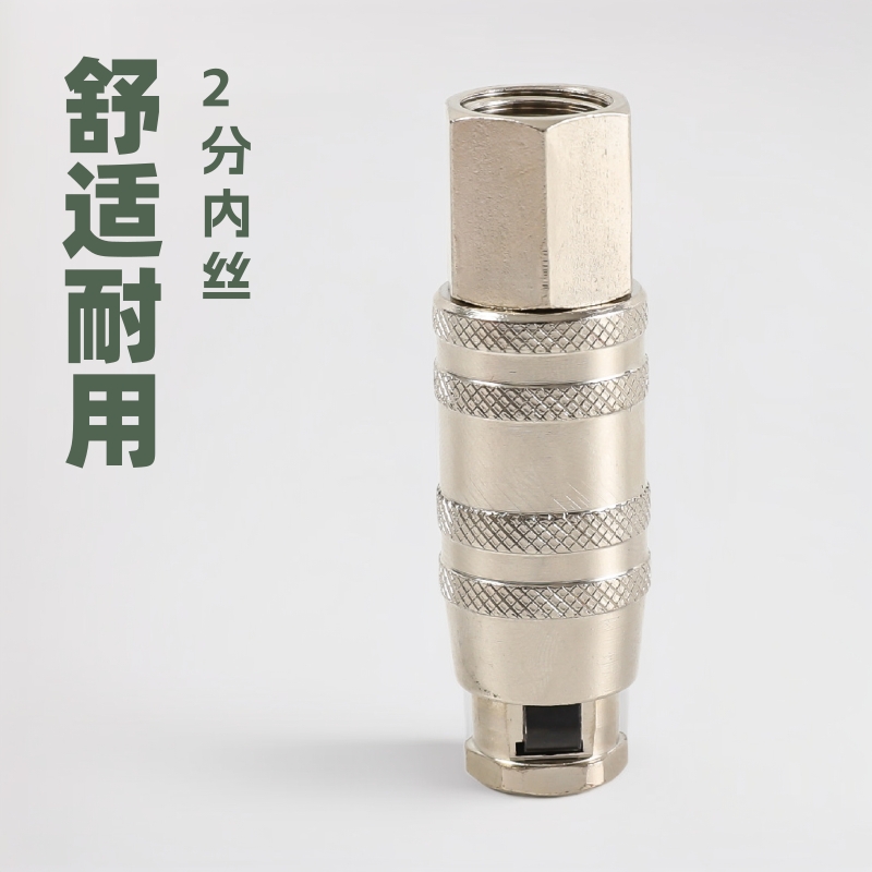 车载轮胎打气咀 嘴美式2分内丝轮胎气门嘴自锁