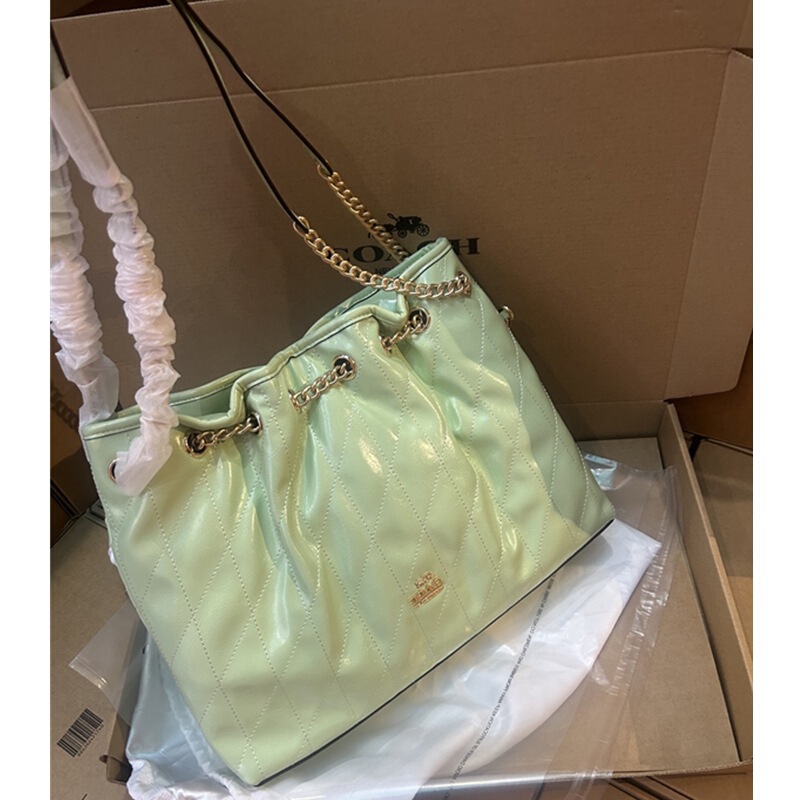 Coach New Women's Bag Evelyn Garbage Bag Handbag Underarm Bag Large Capacity Tote Bag Single Shoulder Crossbody Hobo Bag
