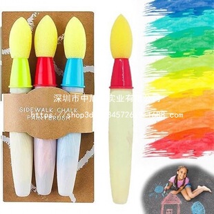 �羳��ƷSidewalk Chalk Paint Brush Set Sidewalk �۹P���P���b