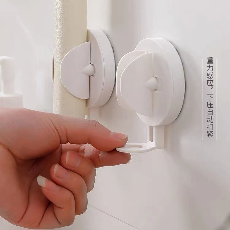 電動歯ブラシホルダー、パンチフリー収納ラック、粘着壁掛け歯ブラシベース、ユニバーサル重力感知歯ブラシホルダー|undefined