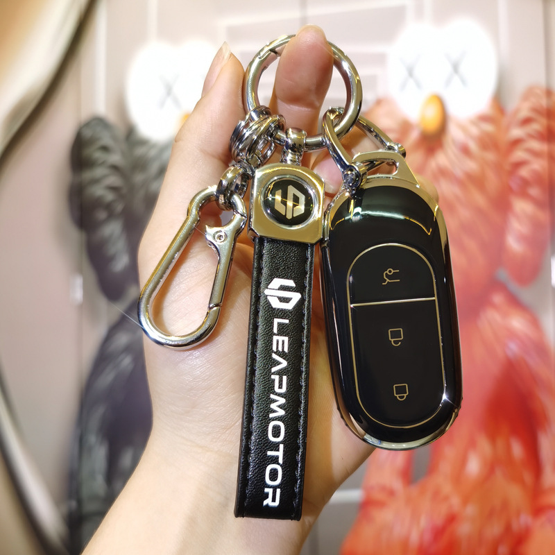 Applicable to LeSEE C01 Car Key Case T03 for Women C11 Clip S01 Range Edition 2021 Full Protective Cover