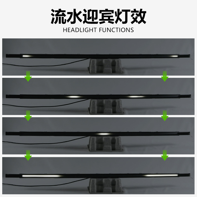 Suitable for 23-26 Models of Land Rover Range Rover Executive Edition Lower Grille Through-Light Daytime Running Lights Welcome Lights Cross-Border