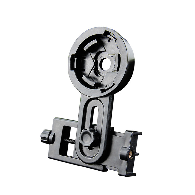 天文望远镜手机拍照夹 通用支架 衔接用 可伸缩调节塑料望远镜夹