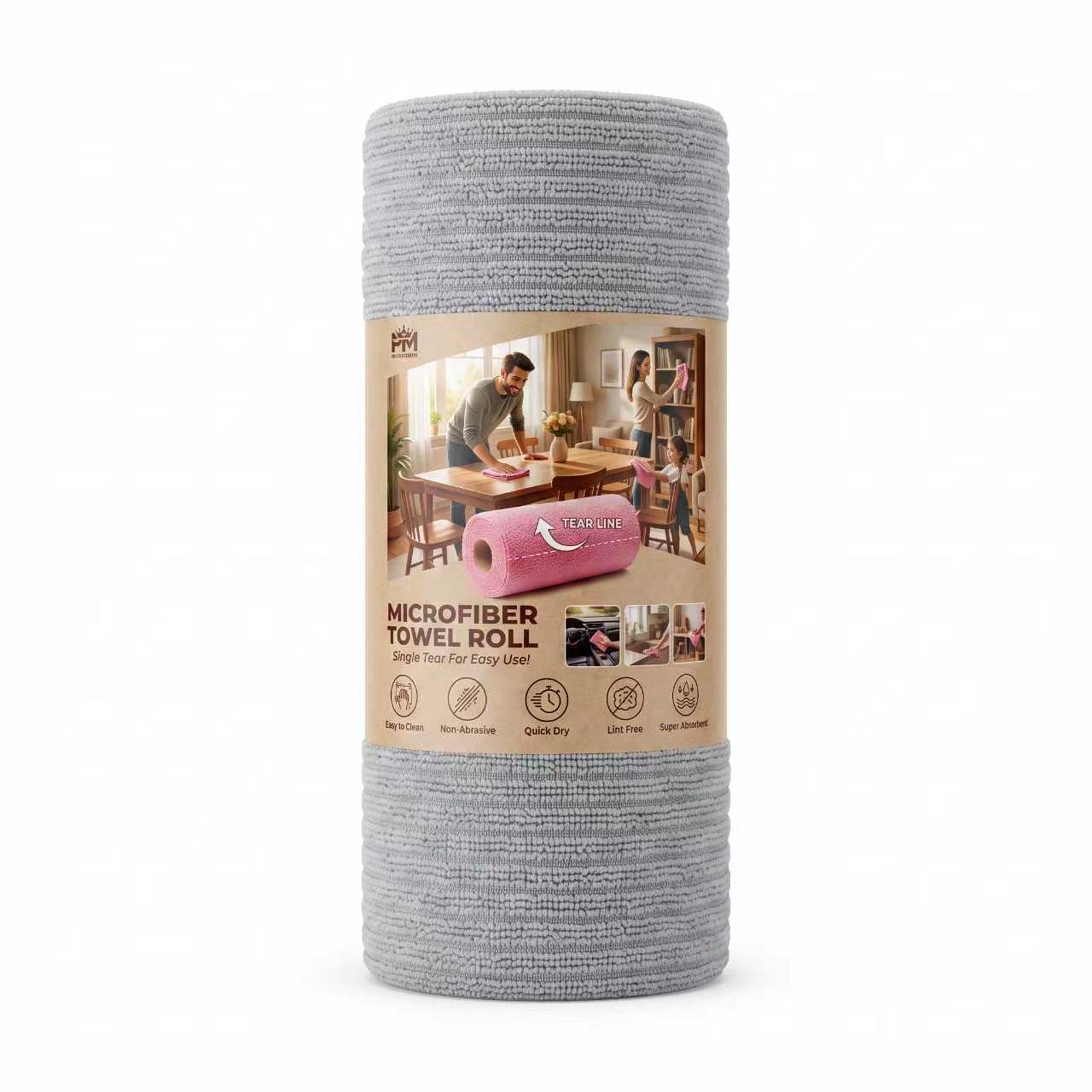 Toalla de limpieza desechable especial para cocina para la estufa semanal sin marcas de agua para la higiene, absorción de aceite y absorción de agua