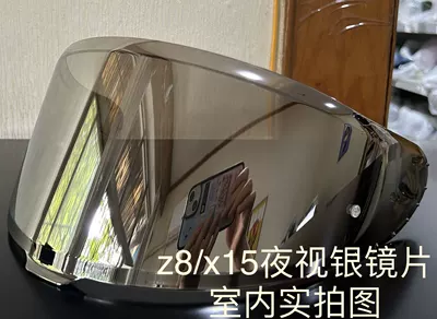 electroplated color goggles, Dəbilqə (Kaska) aksesuarları - z8x15-night-vision-silver-lenses