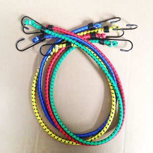 Factory Direct Sales car Li rope electric car binding latex elastic rope Mini Rope tent clip ball luggage rope