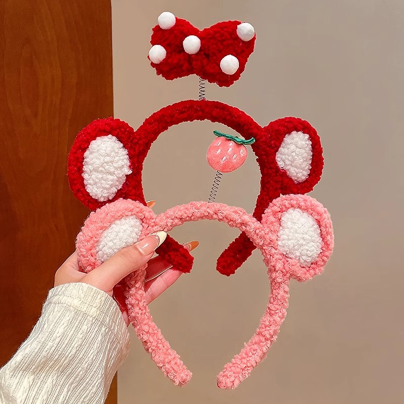 Hermoso peluche lavado de la cara para las mujeres 2025 nuevo uso de máscaras especiales para las mujeres de cabello rotas de cabello de presión para el cabello tarjeta de cabeza