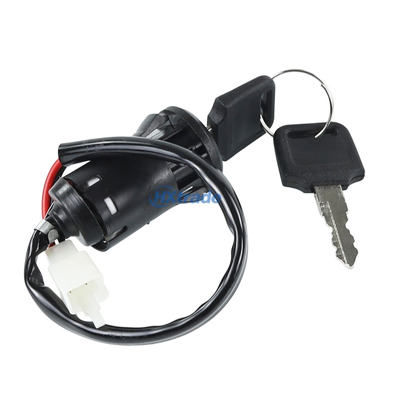 Off-Road Motorcycle Accessories Electric Vehicle Two-Wire Ignition Switch Atv Beach Bike Start Ignition Switch Key