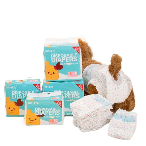 Pet diapers, puppy menstrual pants, female dog sanitary napkins, safety underwear, male dog diaper cleaning supplies