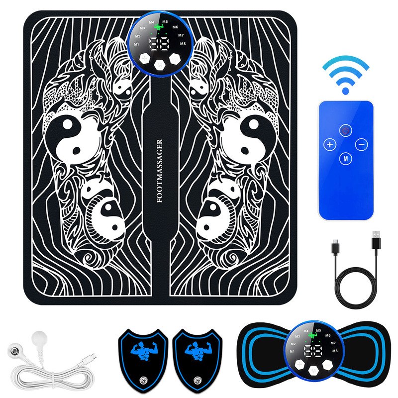 クロスボーダーEMSパルス足マッサージパッドスマート鍼灸マッサージ足裏マッサージ器携帯家庭用マッサージ器|undefined