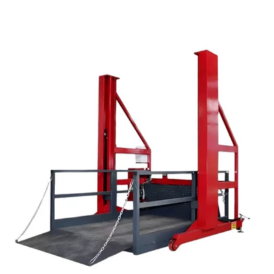 and Unloading Platform 2-Ton Lift: Avtomobil fırlanan platformaları