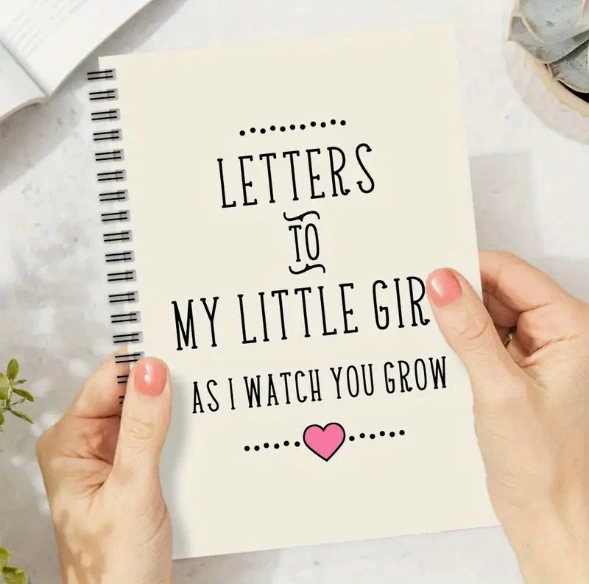 [跨境爆款Letters to My Little Girl 致我小女儿的信螺旋记录本]
