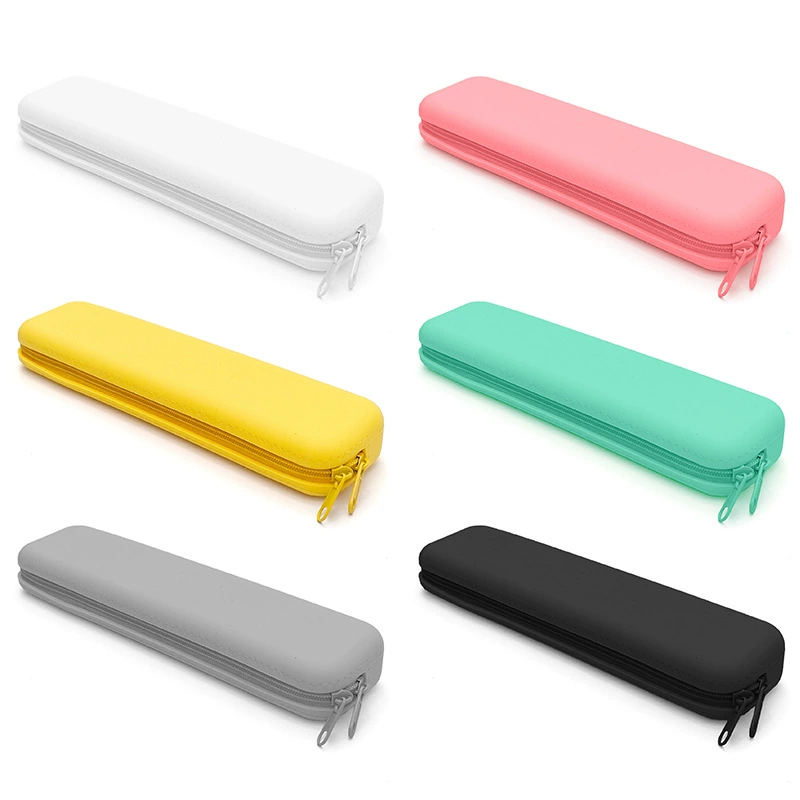 Творческий студент монохромный прямоугольный силиконовый чехол для ручки