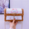 Knitted handmade bag, materials set, cute one-shoulder bag, 2021 collection