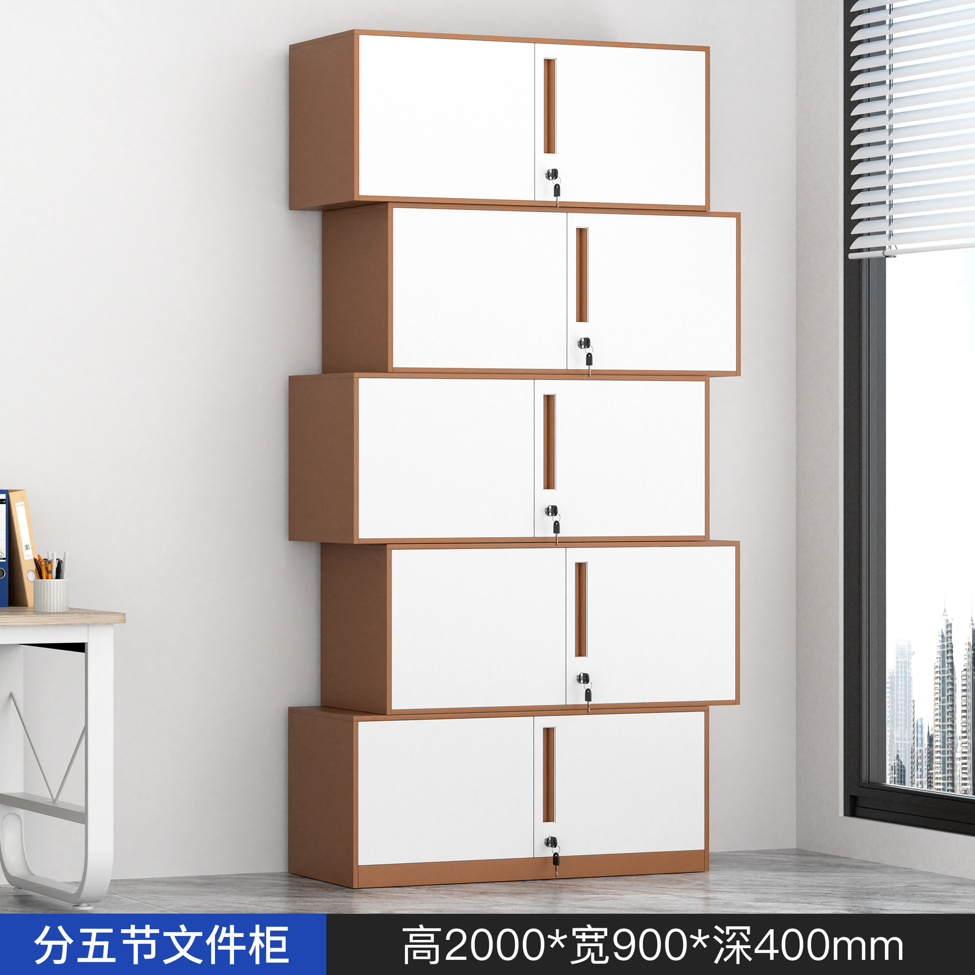 Gabinete de archivos de acero grueso gabinete de almacenamiento gabinete de oficina desmontaje tipo cajón gabinete bajo puerta de vidrio gabinete fábrica de venta directa