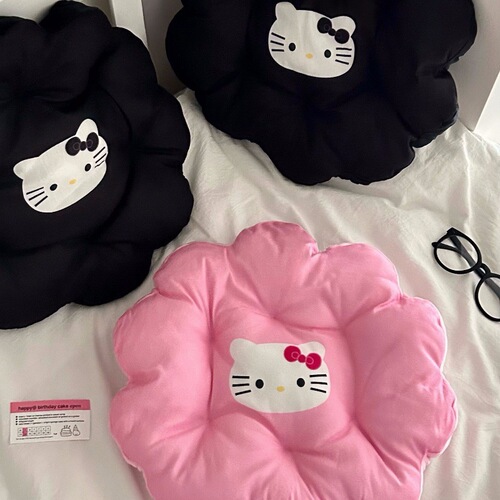 Cute girly heart cat cushion ins home chair cushion office cushion student sedentary soft butt cushion