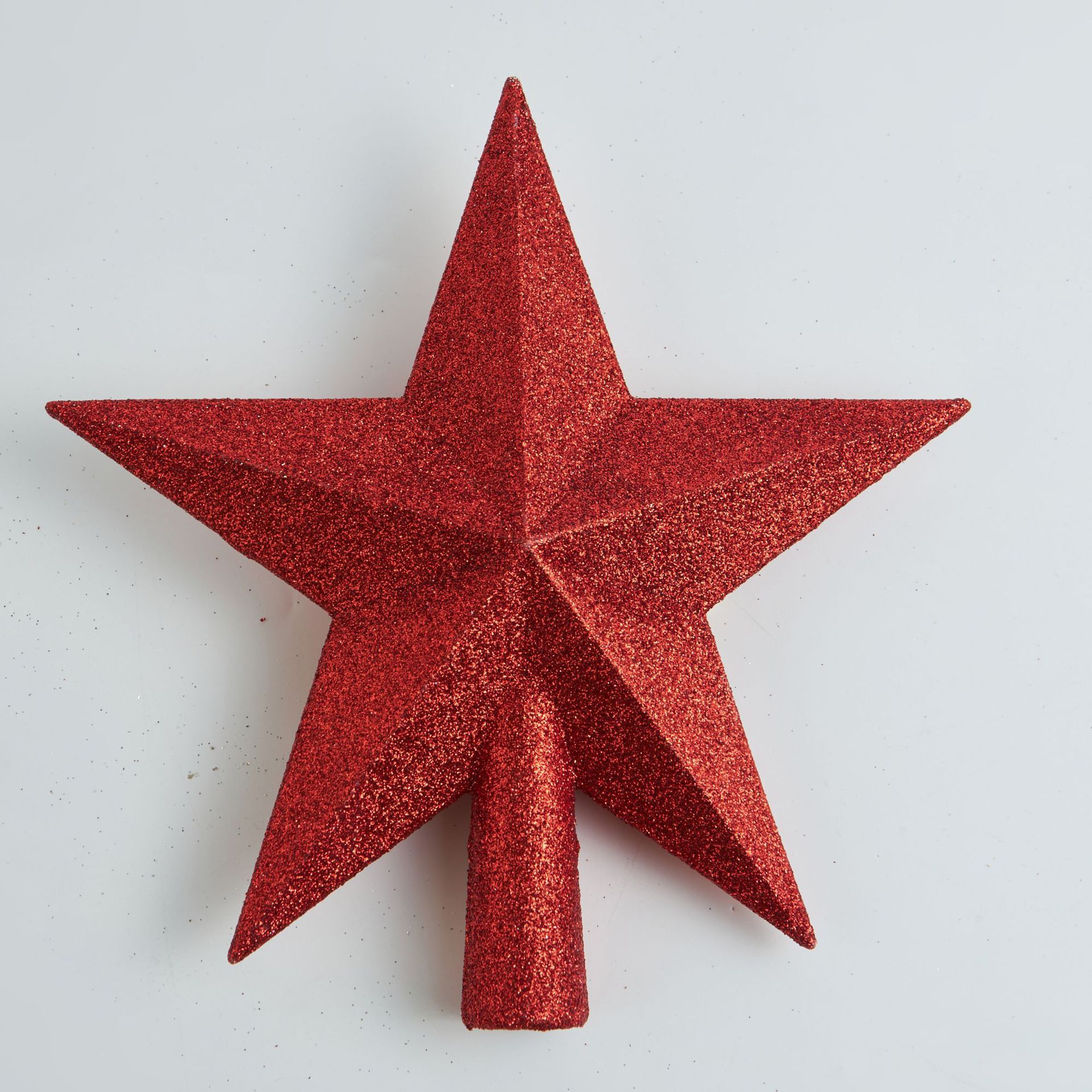 Red Christmas Tree Top Star