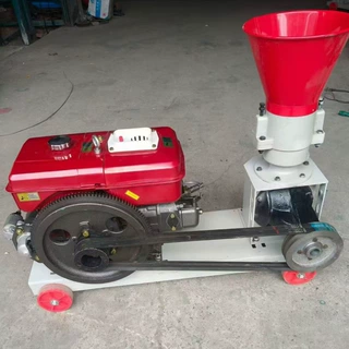 广州8马力柴油饲料颗粒机 feed pellet machine production line