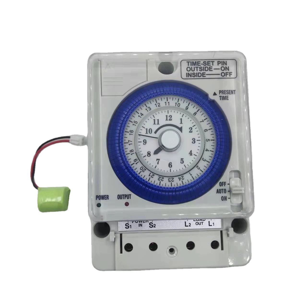 TB388 механический таймер Минимальный таймер 15 минут таймер с программируемым управлением временем батареи