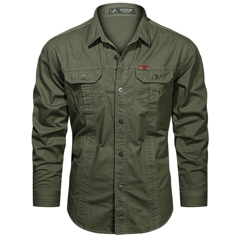 Autumn cotton shirt, jacket, Spring/Fall 2026 model