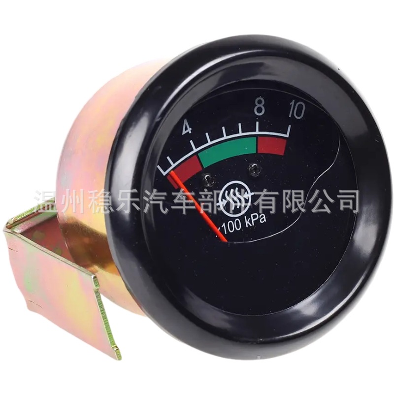 MTZ T-40 T-25 MD-226 1 Mechanical Oil Pressure Gauge MTT-10 Black Background MrGauge