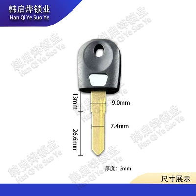 Ducati 821 848 939S Motorcycle Key