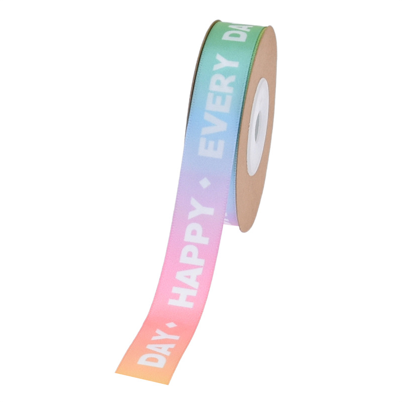 Transfronterizo nueva cinta de cumpleaños feliz decoración de la torta cinta regalo de los niños regalo embalaje regalo de la cinta