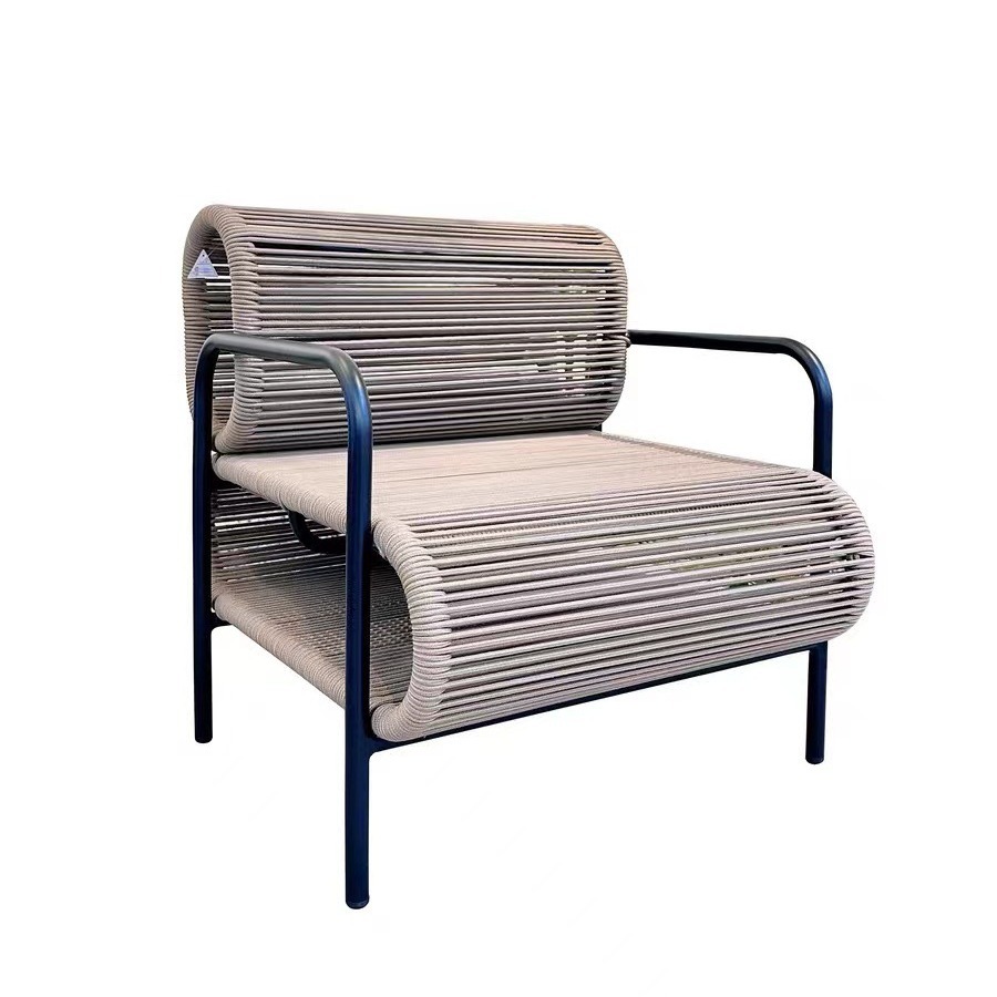 Sofá al aire libre, ventas de casa, patio, balcón al aire libre, diseñador de muebles modernos, conjunto de sofá de caña