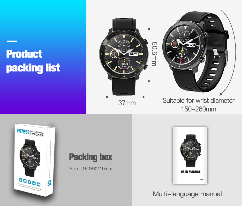 F87 orologio intelligente Bluetooth chiamata periodo mestruale femminile_voghion.com