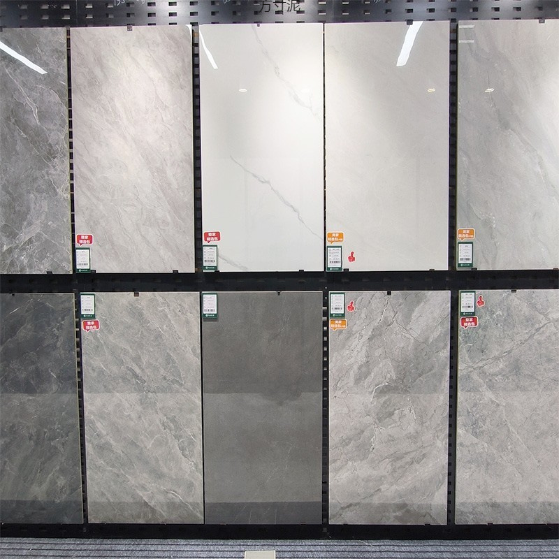 大板地砖瓷砖750x1500岩板客厅地板砖灰色通体大理石墙砖外贸批发