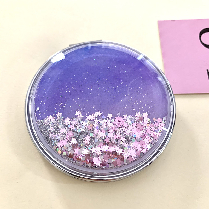 圆形星空流沙镜