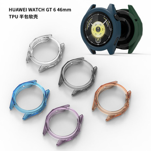 �m���A��WATCH GT6 41/46�ֱ����o��HUAWEI GT6 PRO���TPU��ɫ��