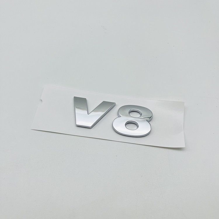 Volkswagen Touareg Car Logo Modification V6 Rear Emblem Touareg V8 Logo Displacement Tdi English Letter Sticker
