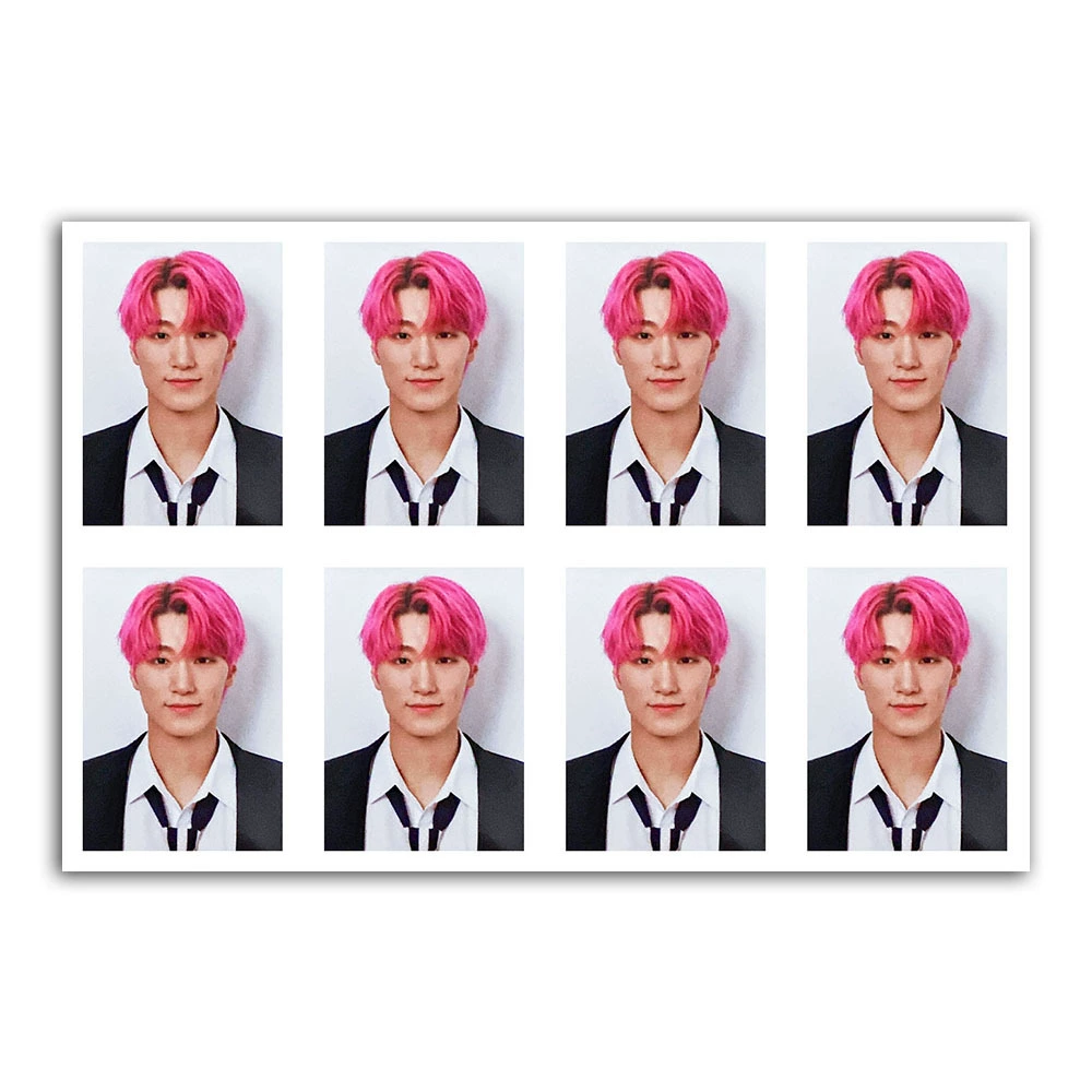 ATeez 2-й Atiny Fankit периферия Сертификат Фото Фото Паспортные фотографии