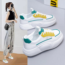 2023夏季新款韩版小白鞋女ins学生街拍板鞋厚底透气休闲女鞋K8622