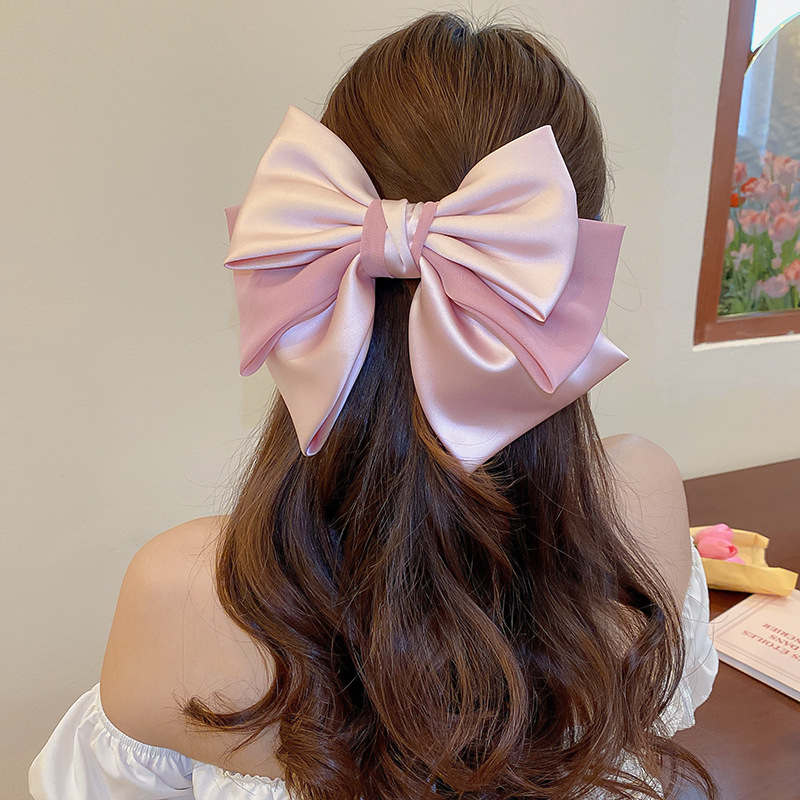 Women's Sweet Bow Knot Alloy Cloth Hair Clip display picture 1