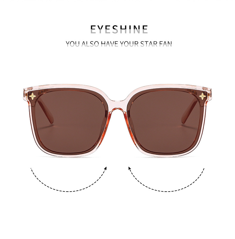 Damen Sonnenbrille Mit Großem Rahmen Für Optimalen Sonnenschutz_voghion.com