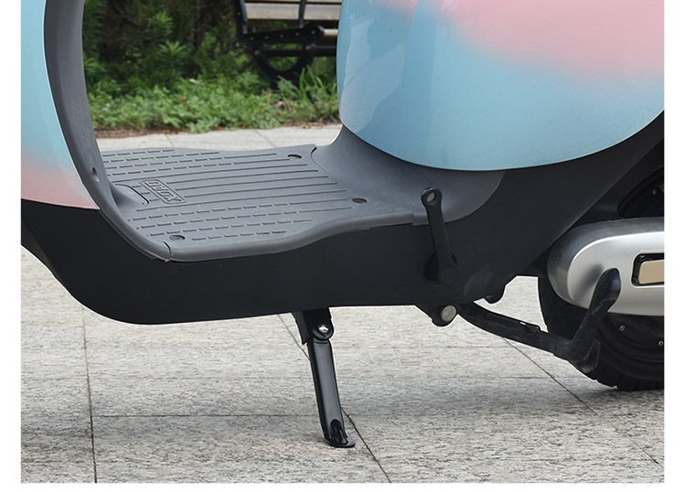 Electric vehicle side bracket partial support side support bracket suitable for Yadi Emma national standard battery car foot support partial support