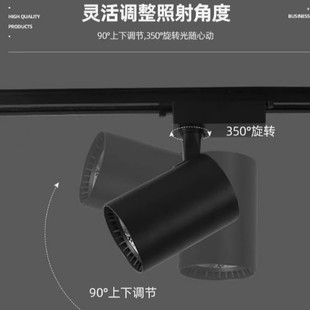 Night market spotlights stall led lighting tricycle stall rail clothing store shopping mall background wall