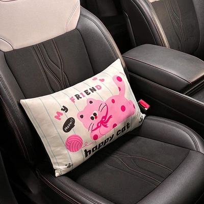 Universal, Waist support - pink-cat-1-pillow-general