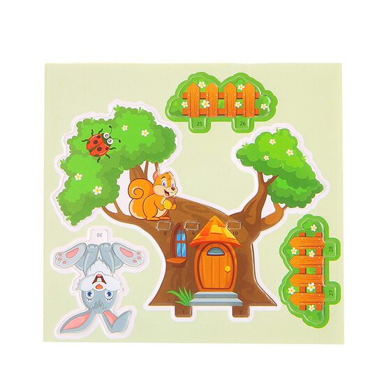 Cartoon 3D Stereo House Puzzle Kidsren's DIY Puzzle Toys Kindergarten Early Education Educational Assembly Toys Wholesale