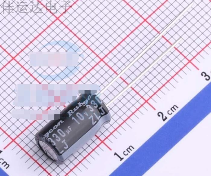 10ZLJ330M6.3X11 规格 10uF 330V 引线型铝电解电容 原装供应