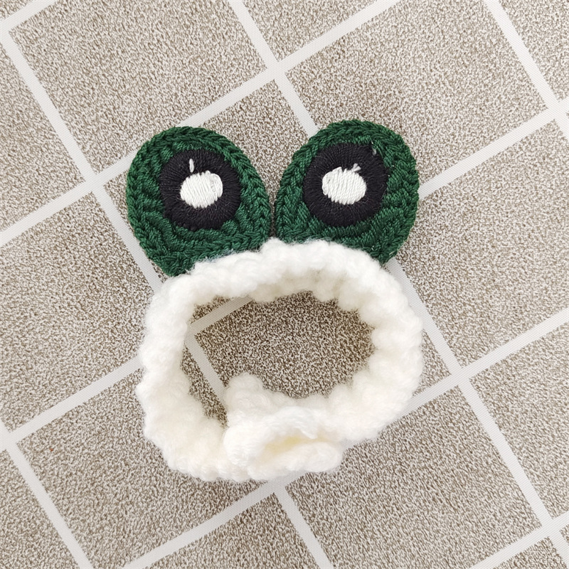 Venta caliente perro cabeza 14cm muñeco de peluche suéter colección de accesorios de ropa rabu ropa spot al por mayor