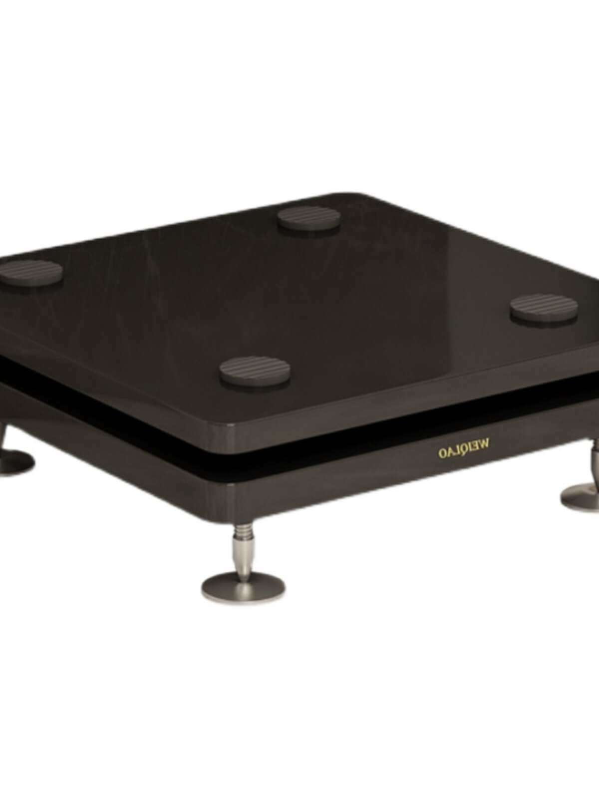 Movable Speaker Stand, Partition Board, Shock-Absorbing Board, Soundproofing, Shock-Absorbing Audio Base, Subwoofer Fixed Tray, Double-Layer