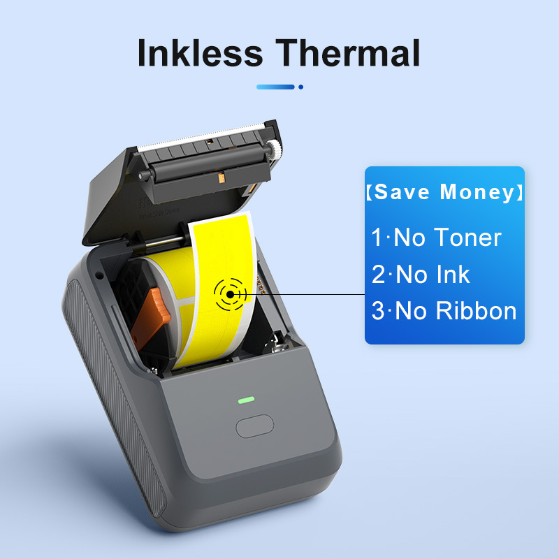 Handheld printer for commercial use, English, bluetooth