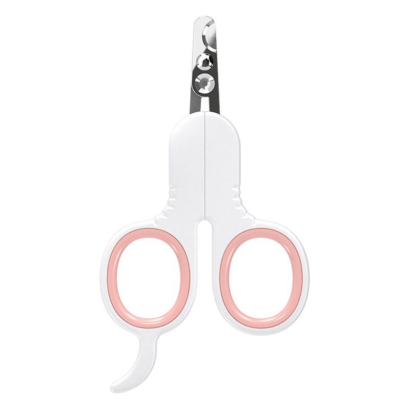 Cortauñas para Gatos Meow y de Doble Propósito con Orificios Redondos, se Puede Usar como Herramienta Multifuncional para el Cuidado de Mascotas Pequeñas.