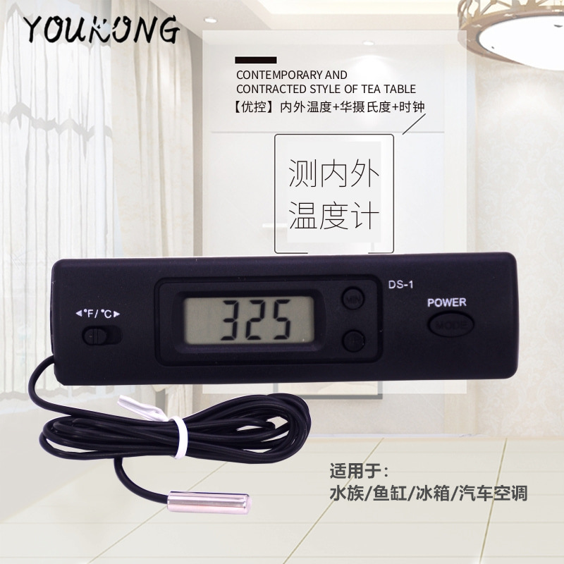 Термометр в помещении, часы домашнего использования, цифровой дисплей, оптовые продажи