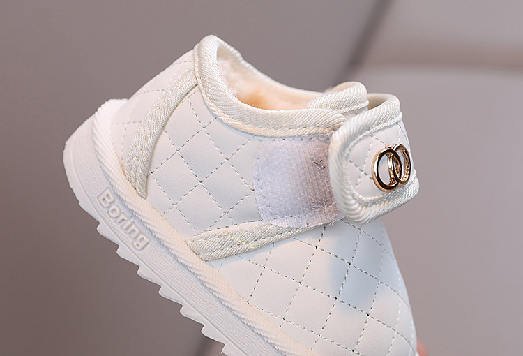 Biezi, plīša kokvilnas sniega zābaciņi, silti ziemas un meiteņu pastaigu apavi, mīksta zole, ūdensnecaurlaidīgi_voghion.com