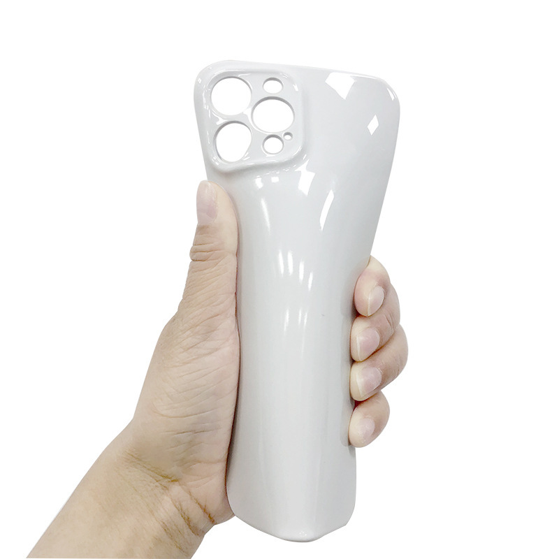 Special white soft shell for sublimation blank sublimation film shell 3D mobile phone shell DIY custom soft shell cross-border