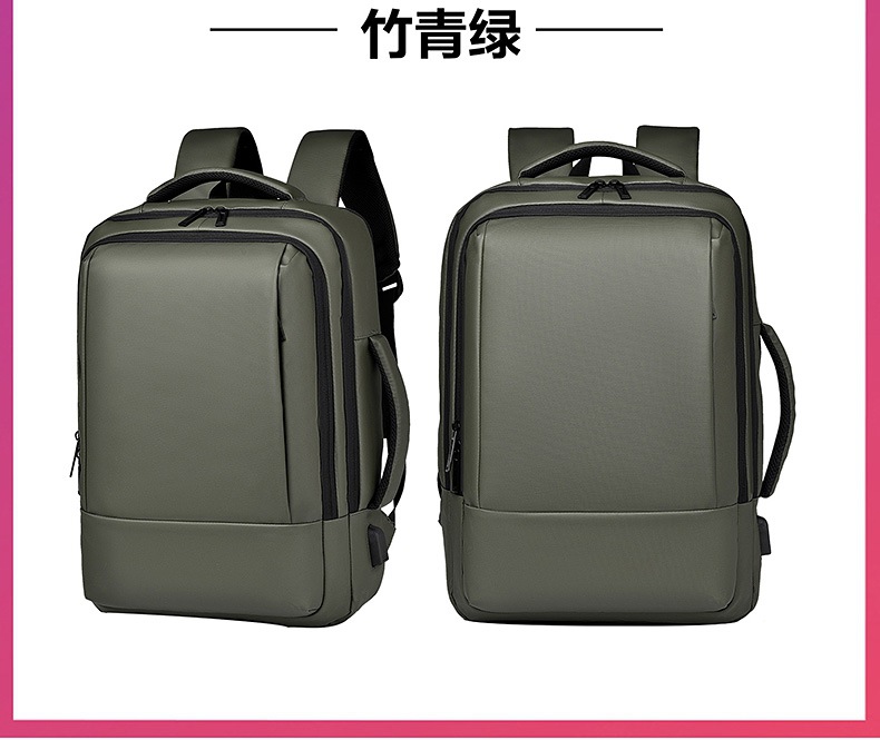 跨境大容量旅行背包男士商务出行户外17.3寸电脑包可扩容双肩包男详情15
